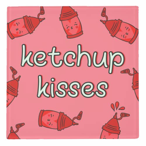 ART WOW - Wholesale Coasters - Coasters 'Ketchup Kisses | Tomato Sauce1