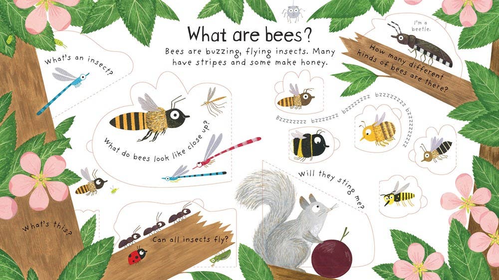 HarperCollins - Wholesale Preschool Book (3-5) - First Questions and Answers: Why do we need bees?3
