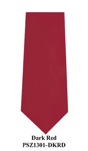 Selini New York - Wholesale Necktie - Men's - Poly Solid Zipper Tie8