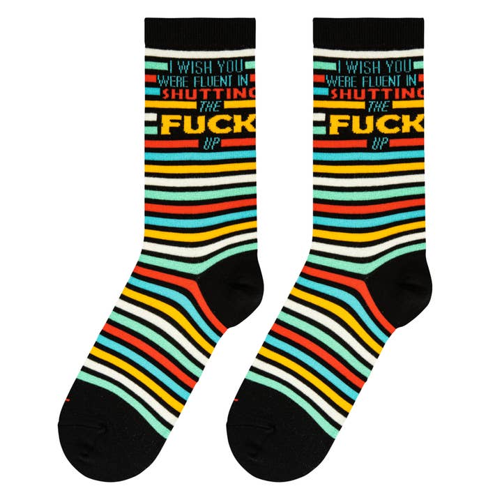 Fluent - Womens Crew Folded for wholesale by Cool Socks