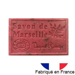 Dampa 1975 - Wholesale Bar Soap - Red vine scented Marseille soap - 125g