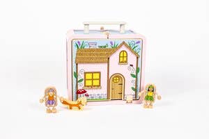 Jack Rabbit Creations - Wholesale Toy set – Kids - Suitcase Series: Fairy House1