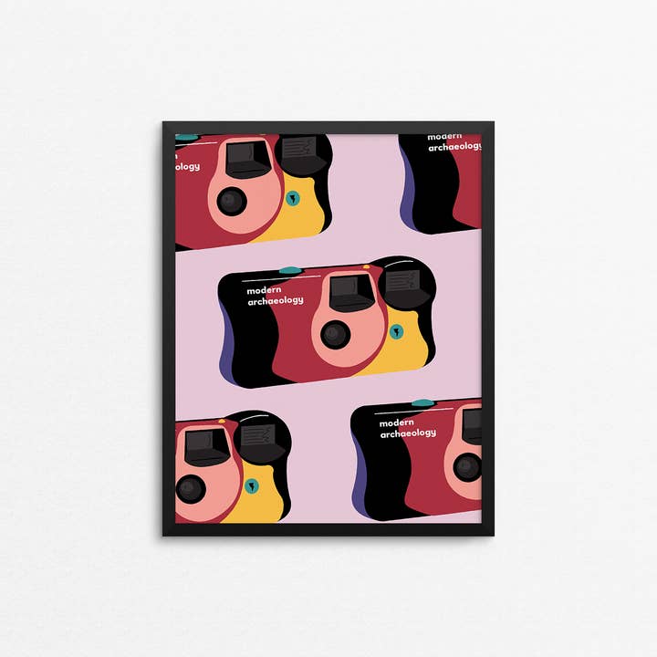 Disposable Art Print for wholesale by Mad Love Creative Co.