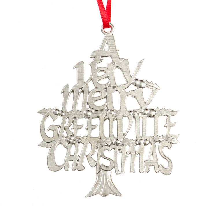 Merry Greenville julprydnad - Greenville Gåvor för wholesale av House of Morgan Pewter