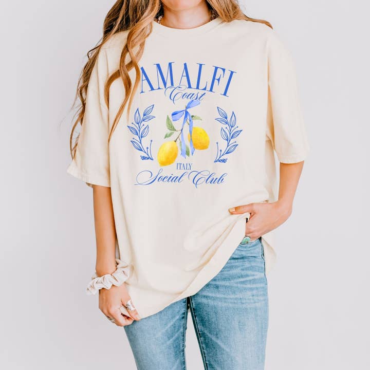 Amalfi Coast Tee for wholesale by ChubbyBubbyBear