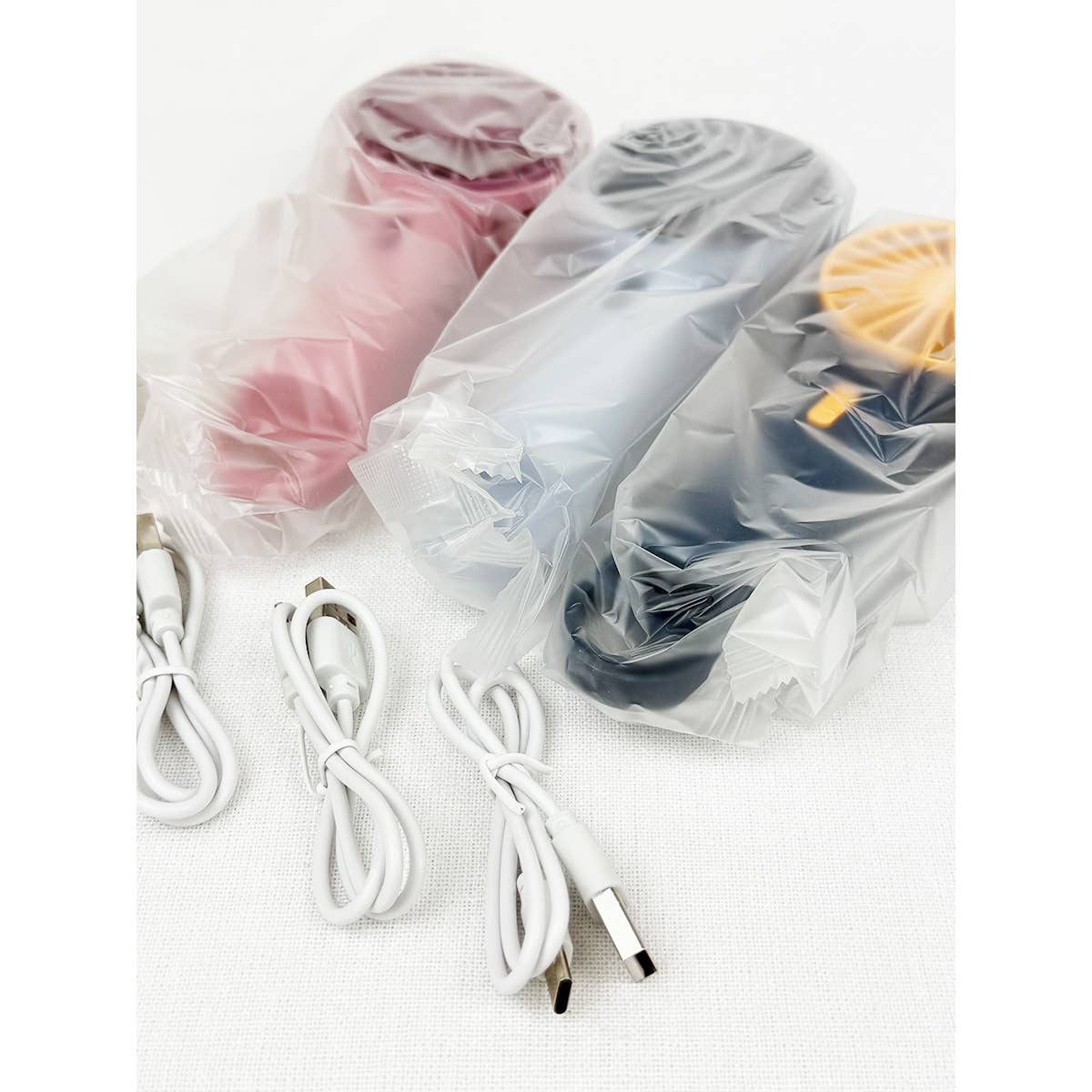 MIX COLOR Portable Hand Fan with Pull out Stand for wholesale on Faire7