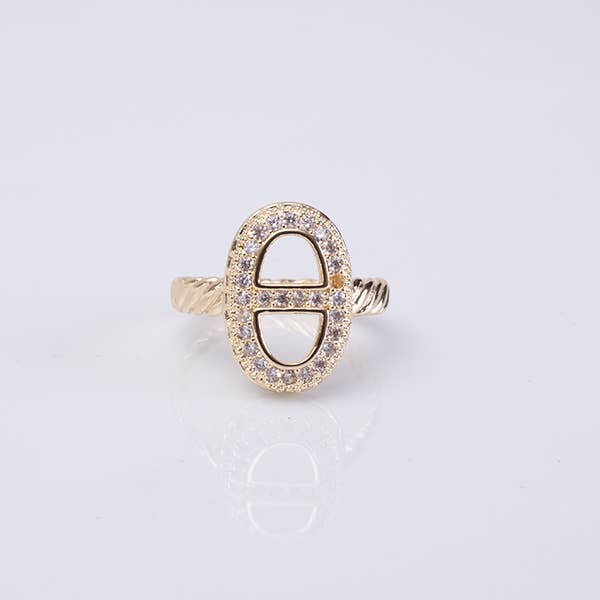 El anillo para cenar de Charlotte para venta al por mayor de My Best Kept Jewelry