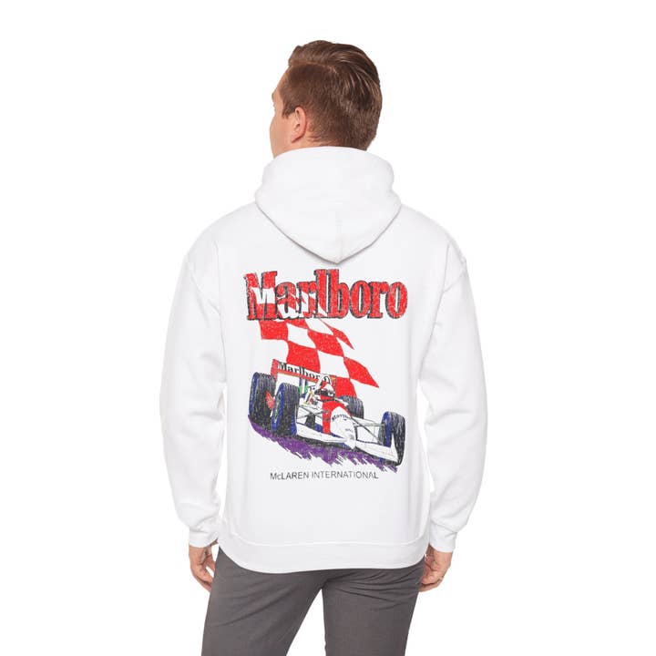 KILLER RETRO - Wholesale Hoodie - Unisex - Retro 90s Formula 1 Graphic Hoodie — Vintage Racing Sweatshirt7