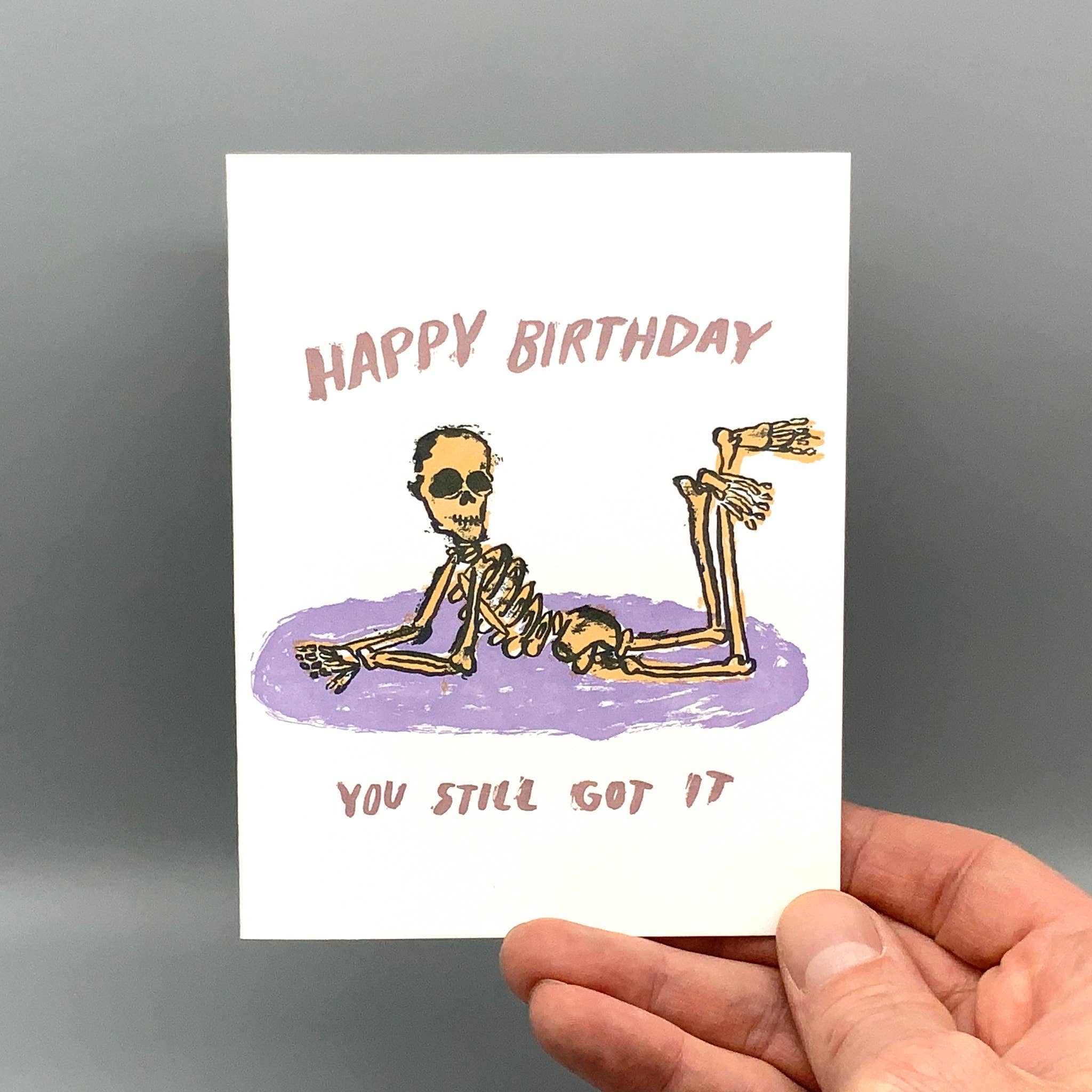 Westland Press - Wholesale Birthday Card - Still Got It Birthday - Letterpress Birthday Card1