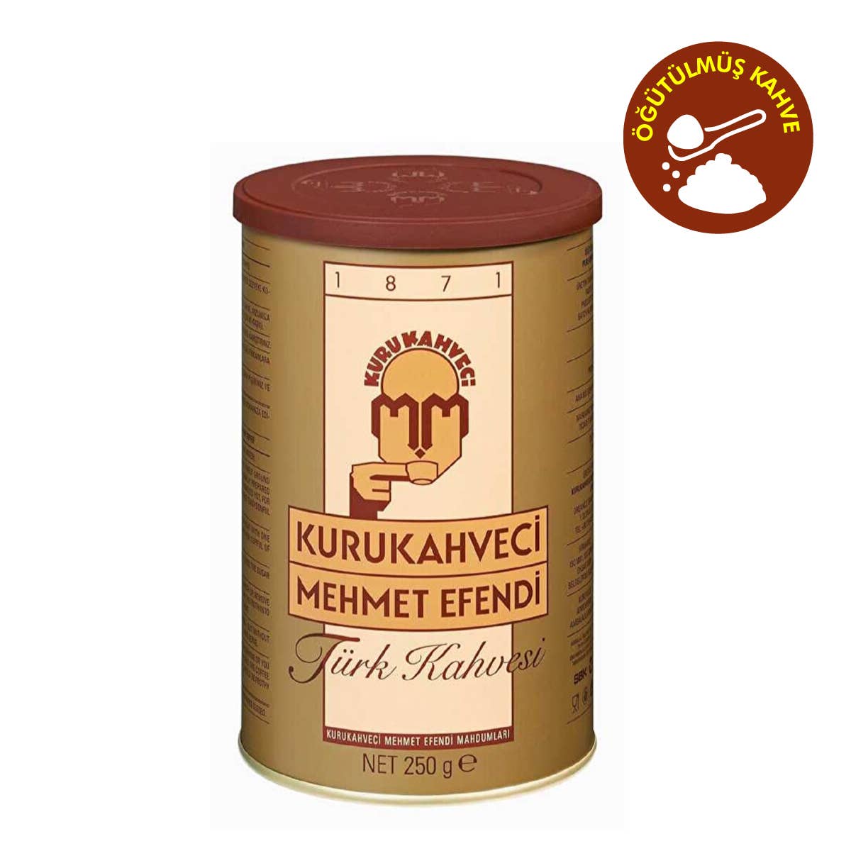 Biggbrands - Wholesale Ground Coffee - Kurukahveci Mehmet Efendi Turkish Coffee 250 gr0