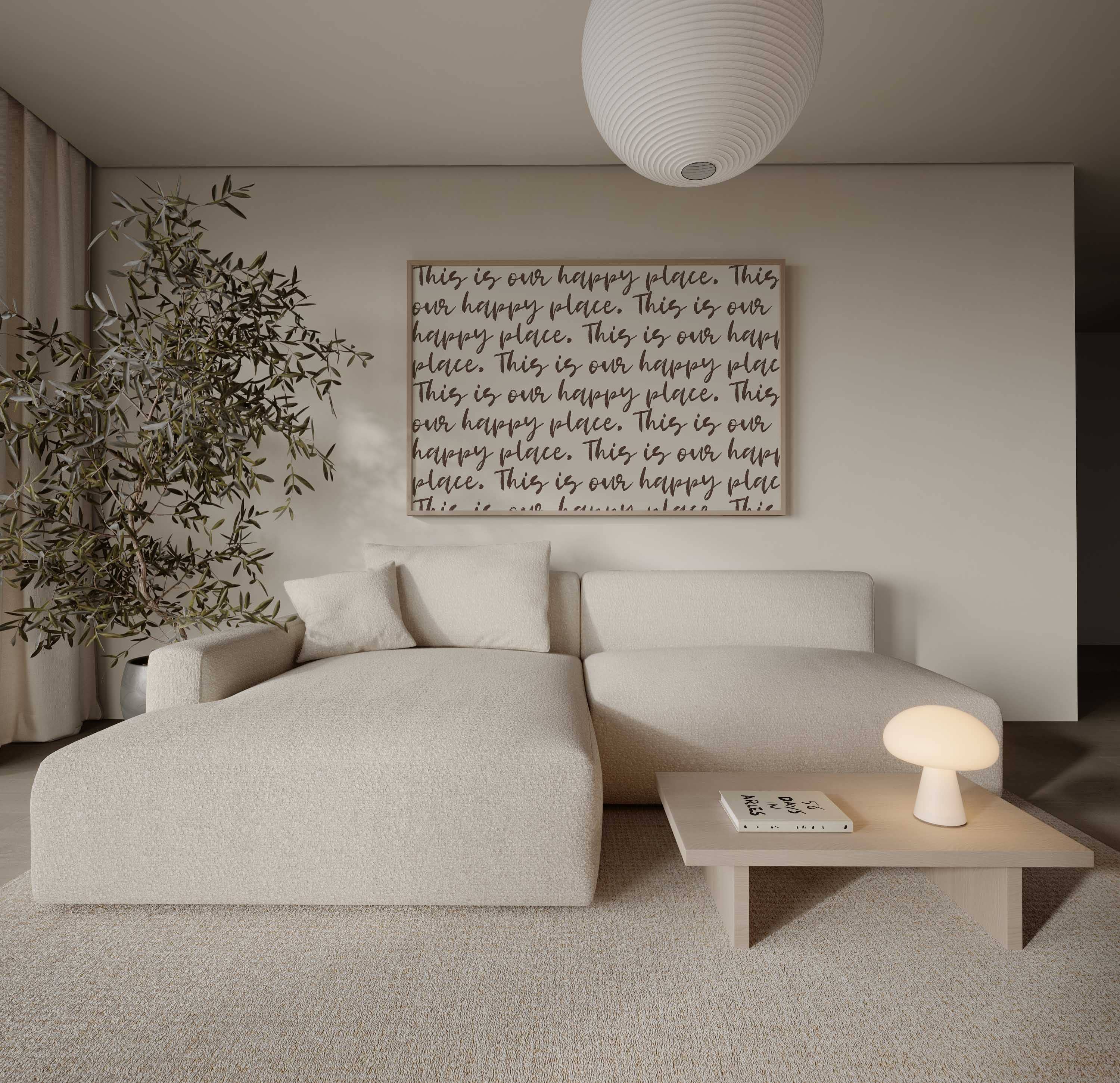 D'LUXE PRINTS - Wholesale Art Print - This Is Our Happy Place Script Print8