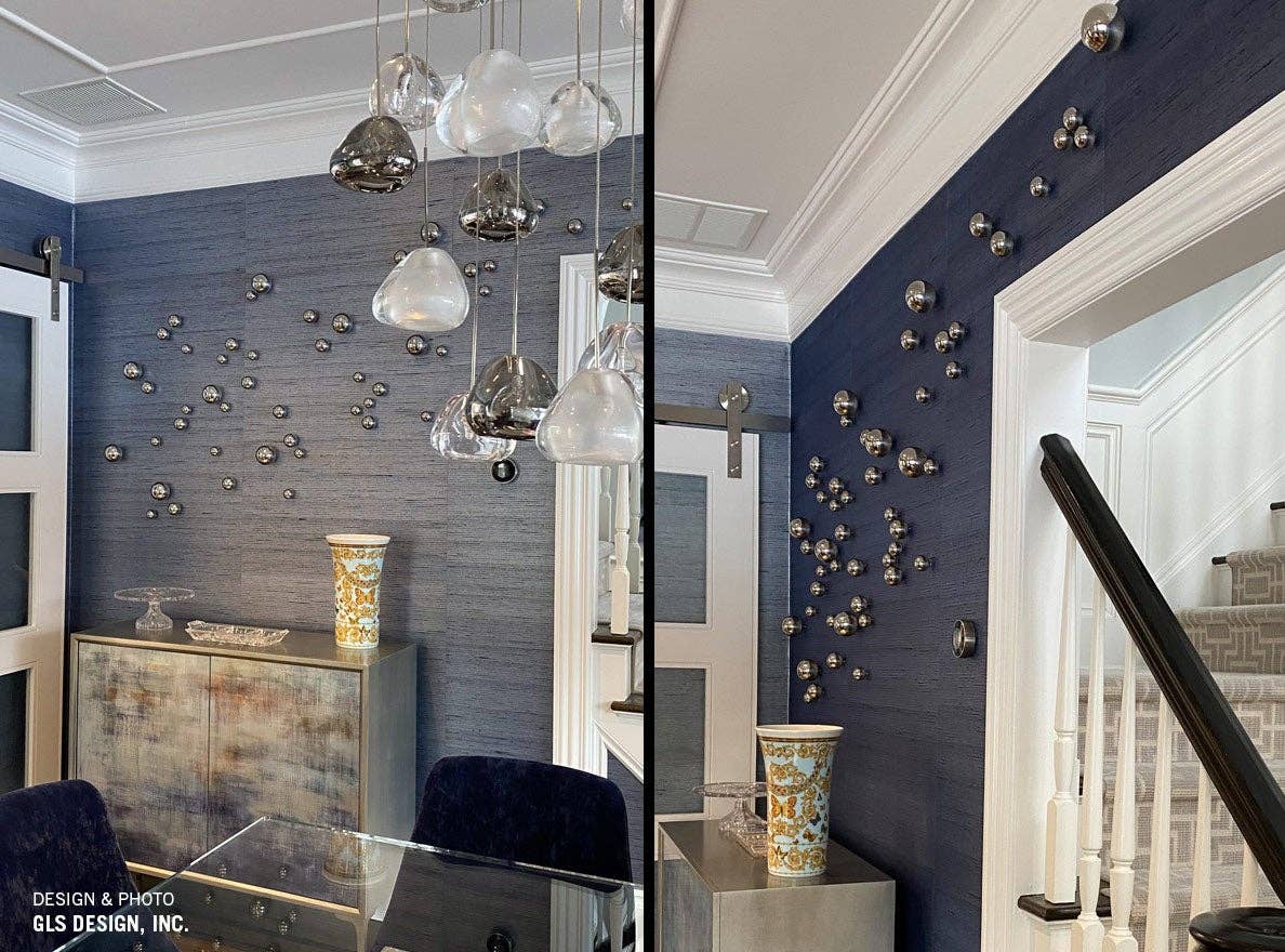 Gold Leaf Design Group - Wholesale Wall Accent - Wall Play™: Orb, Polished, Set/106