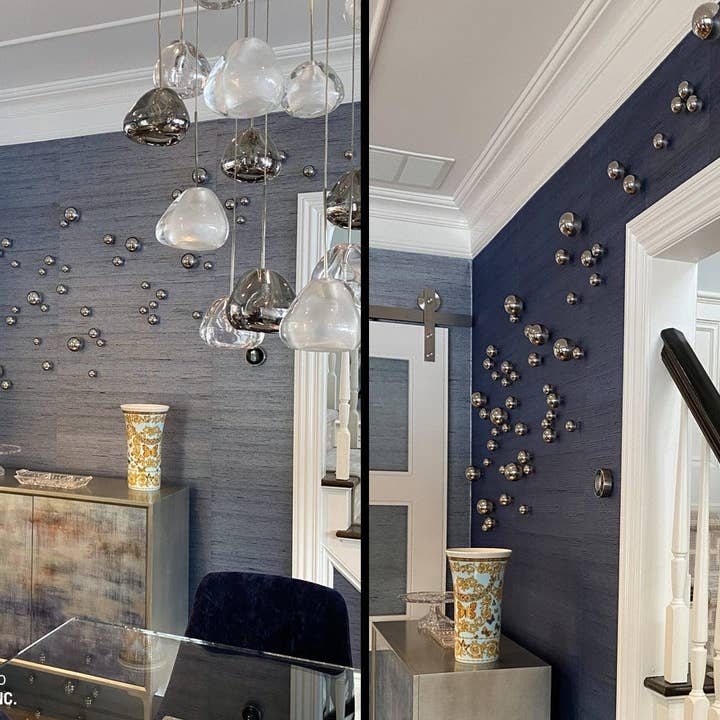 Gold Leaf Design Group - Wholesale Wall Accent - Wall Play™: Orb, Polished, Set/106