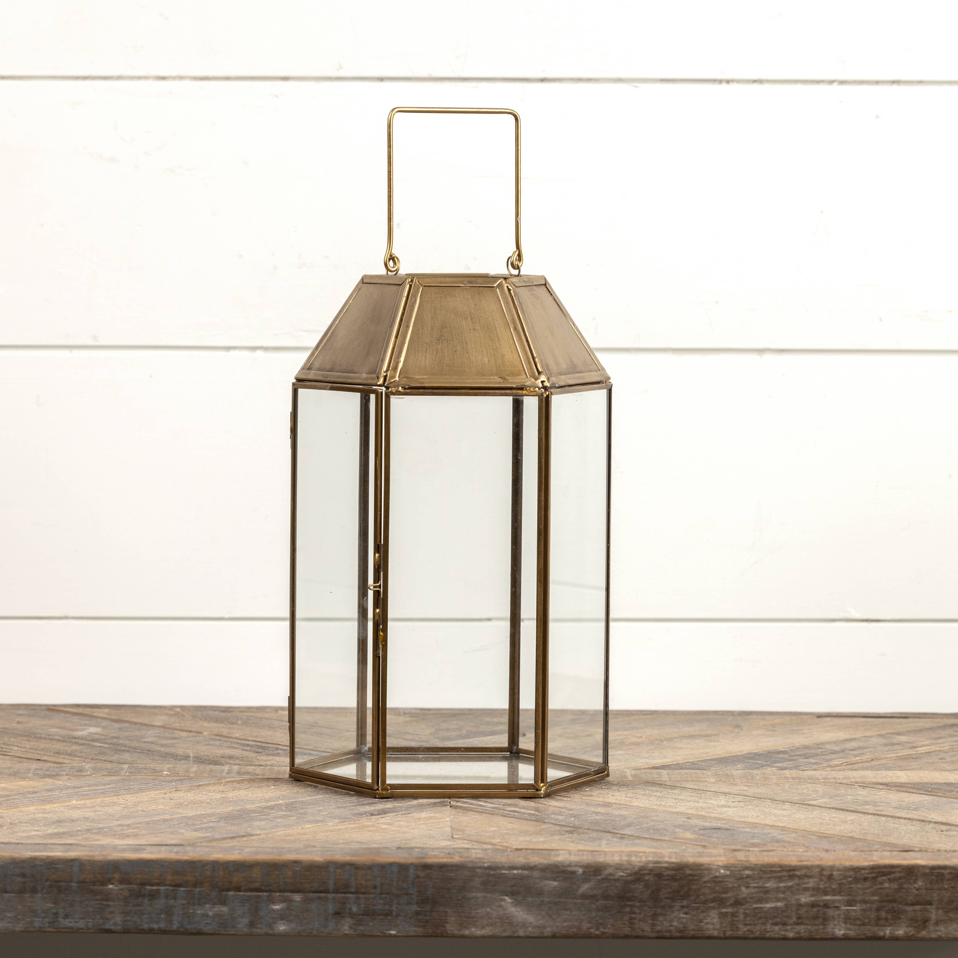 Ragon House - Wholesale Lantern - 11.5" GOLD LANTERN1