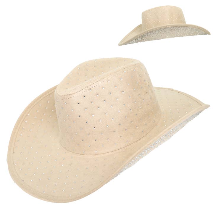 SP Sophia Collection - Wholesale Cowboy Hat - Women's - Fashion Rhinestone Jeweled Cow Boy Hat 2