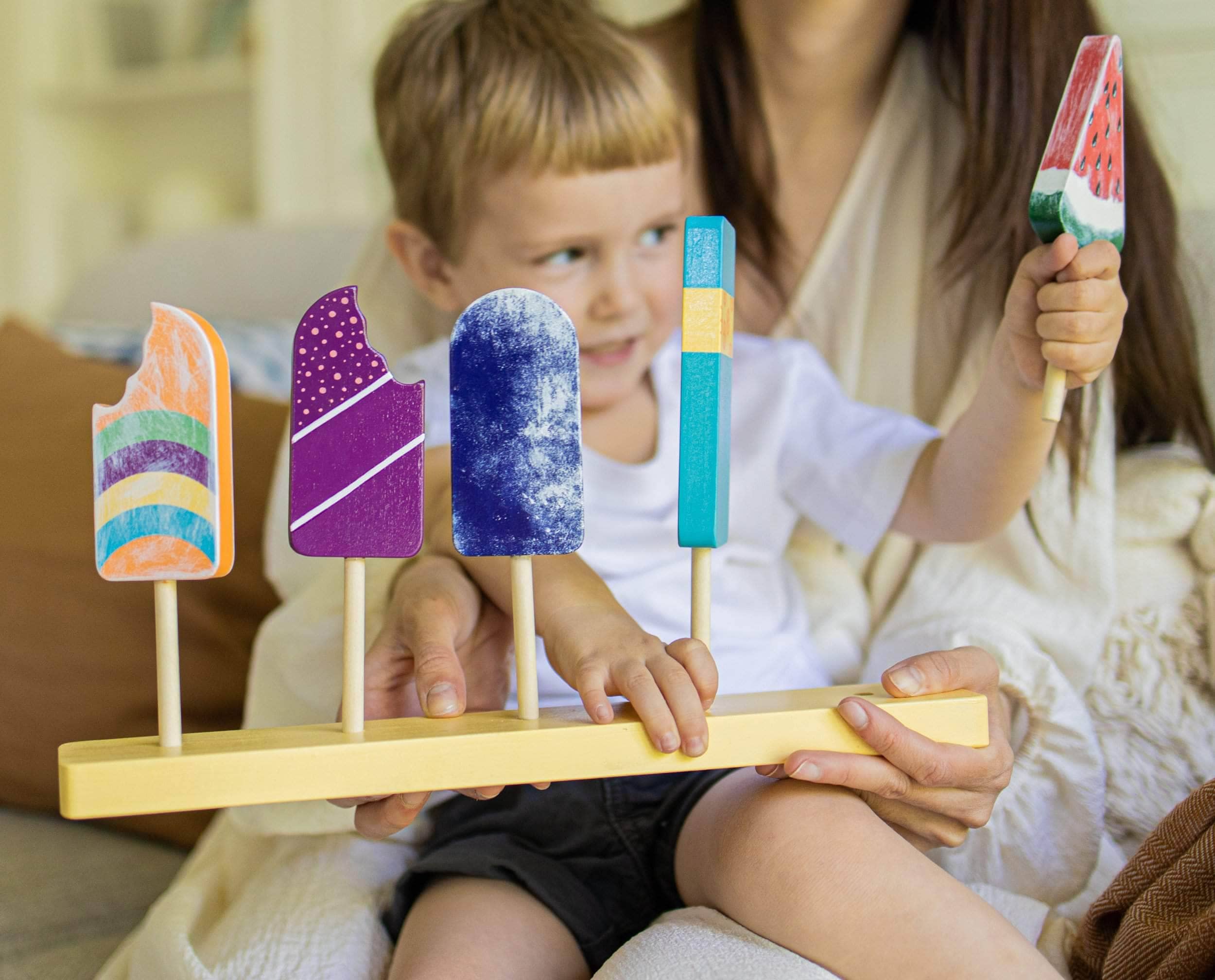 Firebird - Wholesale Wood Toy - Kids - Wooden Ice Lollys9