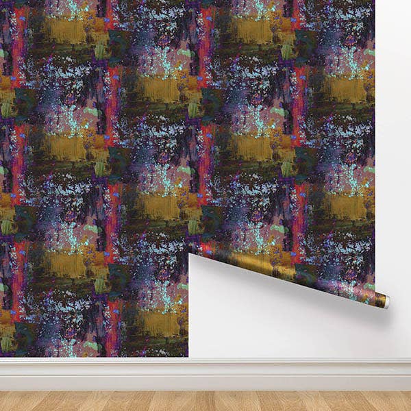 Papel pintado para pelar y pegar, diseño vintage, color verde para venta al por mayor de SmithHönig