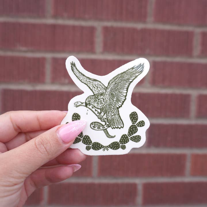 Erica Alfaro Designs – Adesivo por atacado – Adesivo de vinil da águia2