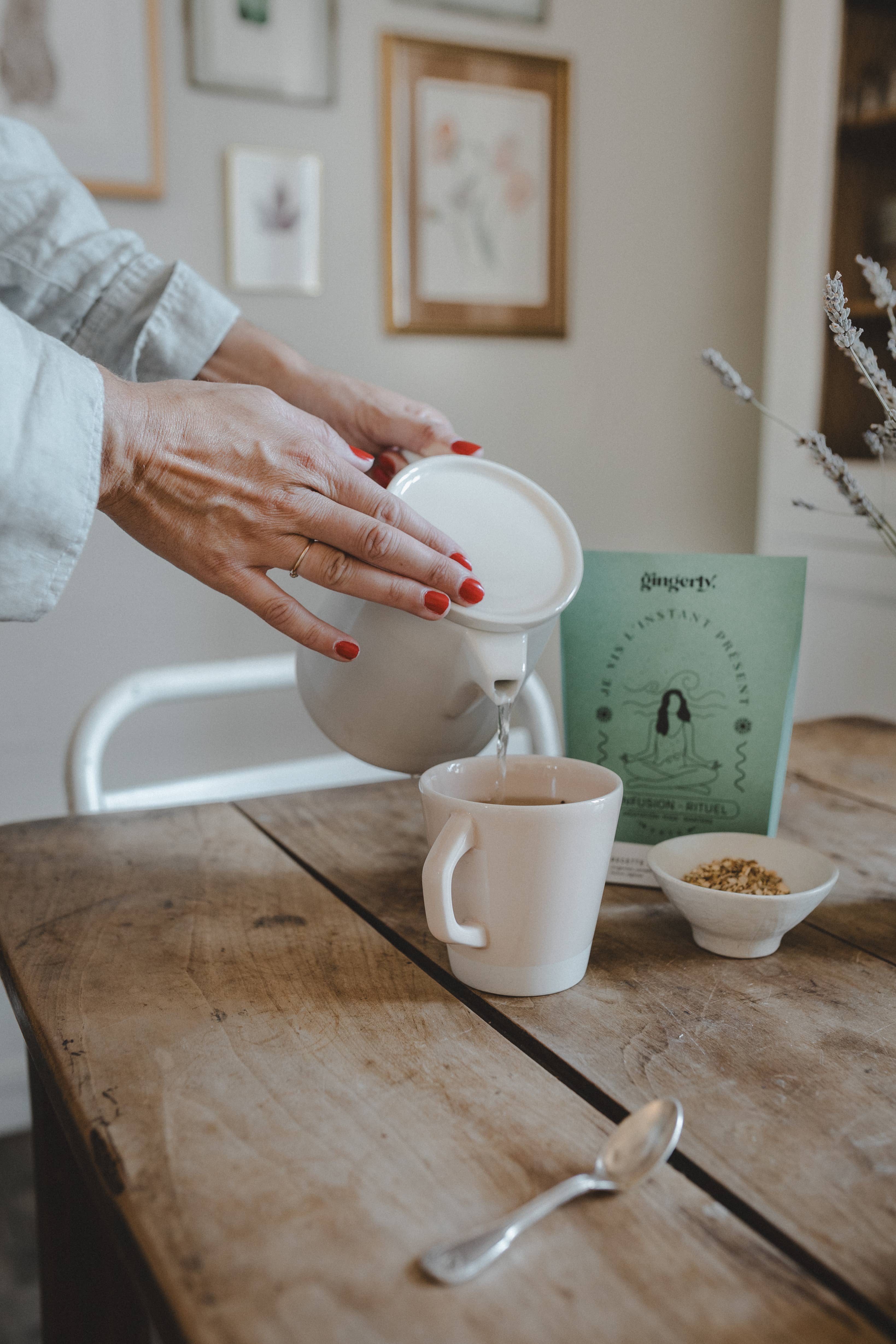 Gingerly - Wholesale Health/Detox Tea - Ritual-Infusion I live in the present moment3