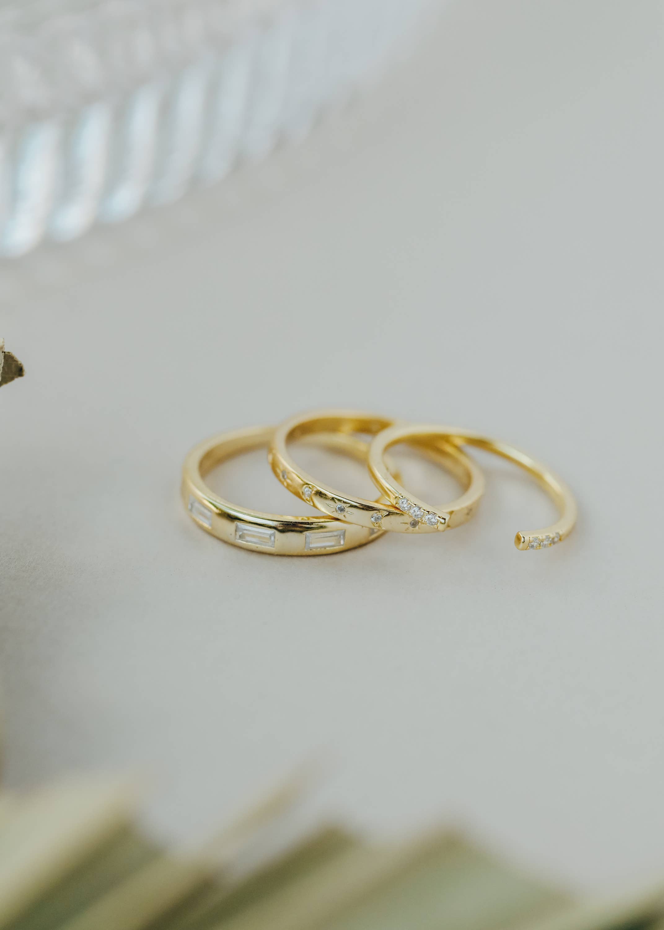 JaxKelly - Wholesale Band/Stacked Ring - Gold Rings - Celestial1