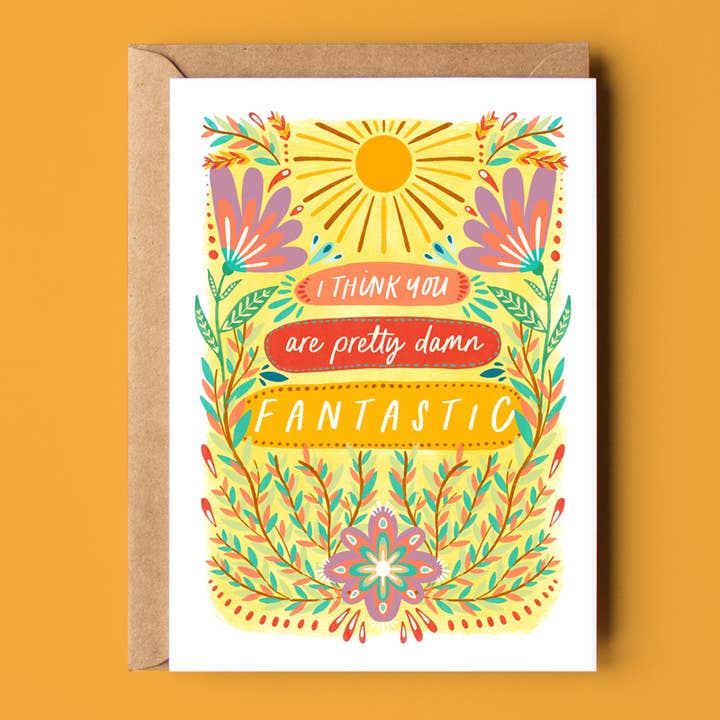 Carte You Are Pretty Damn fantastique pour la vente par The Sunshine Bindery