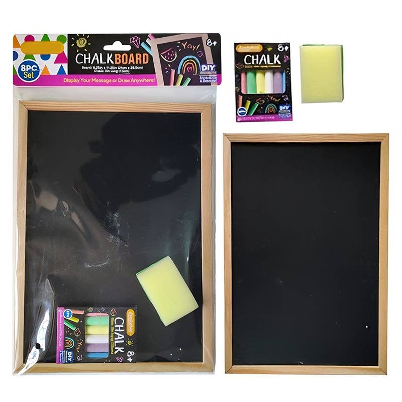Deluxe Import Trading - Wholesale Chalkboard - 3 Set Chalk Board0
