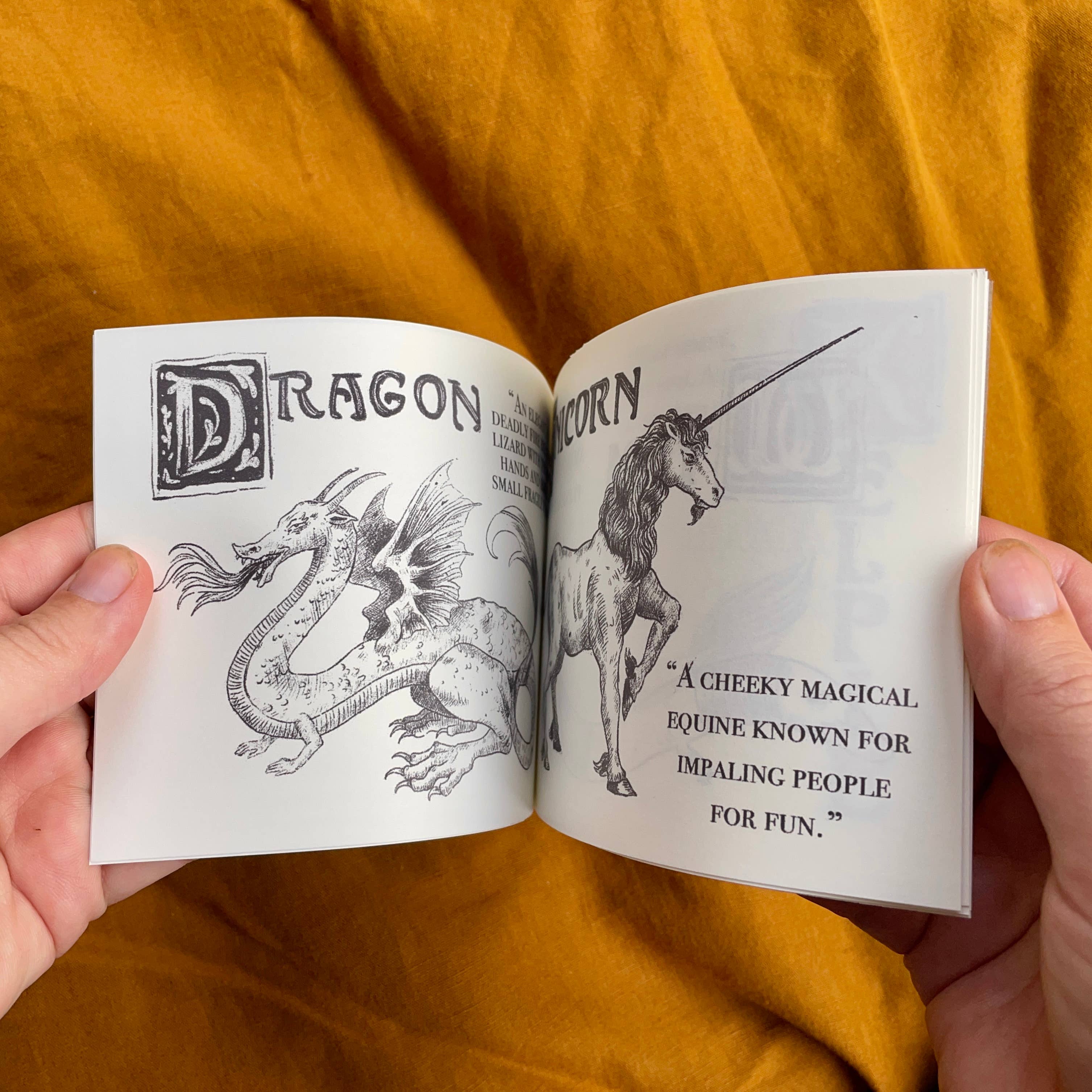 Ashlea Bechaz Illustration - Wholesale Magazine - Zine - Medieval Monsters1