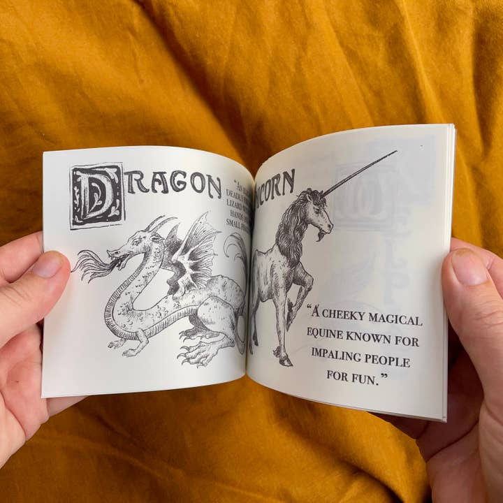 Ashlea Bechaz Illustration - Wholesale Magazine - Zine - Medieval Monsters1