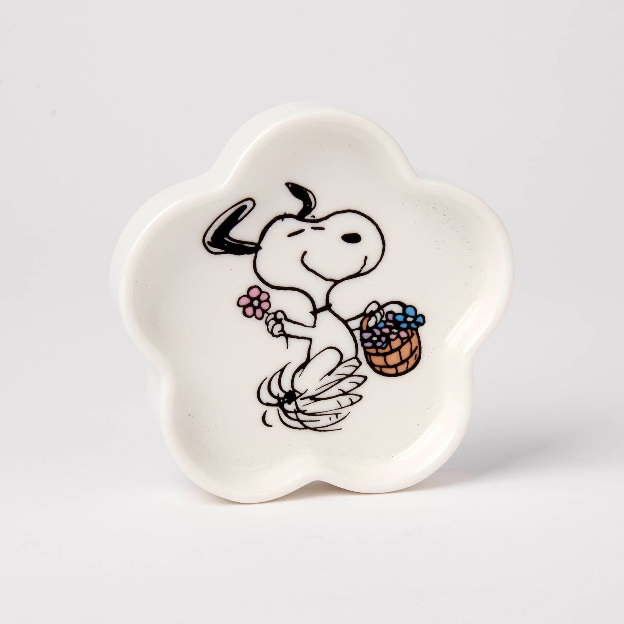 Magpie – wholesale Jewellery dish – Peanuts Flower Trinket Dish Floral Dance1