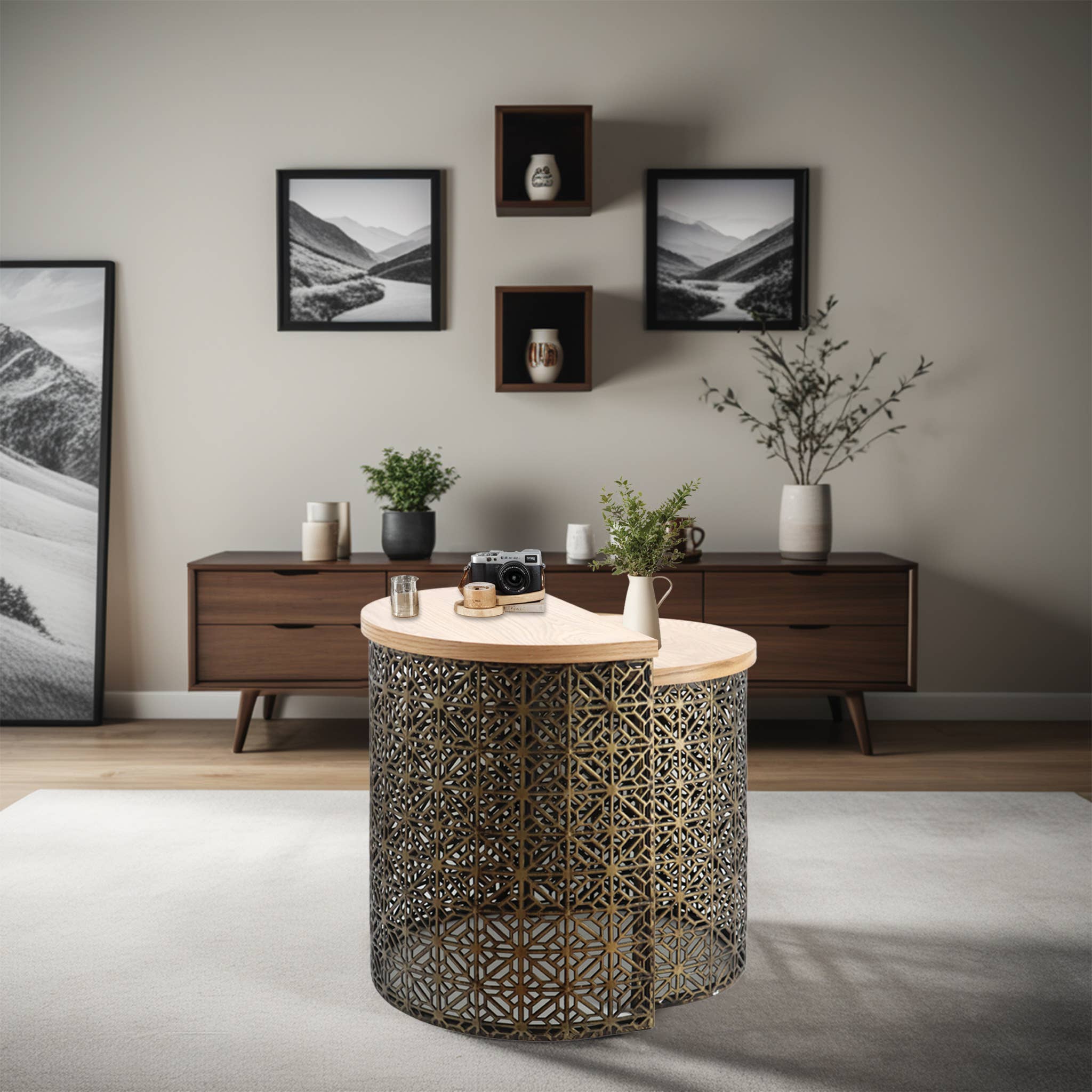 Paris Loft Inc – wholesale Side table – PARISLOFT Nesting End Tables Set of 24