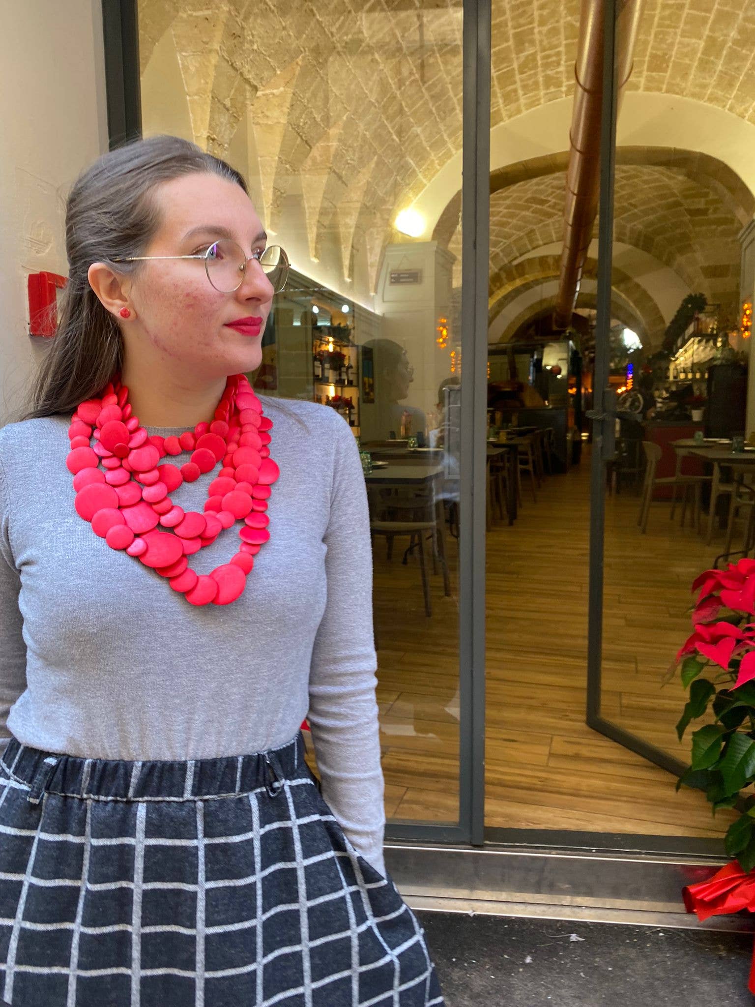 Bijondo - Vendita all'ingrosso Collane di perline/perle - Collana Guinea legno leggera20