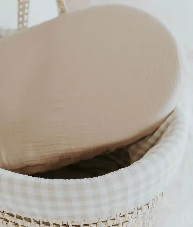 Manufacture des bébés français - Wholesale Bassinet - Baby - Bassinet vichy pebble9