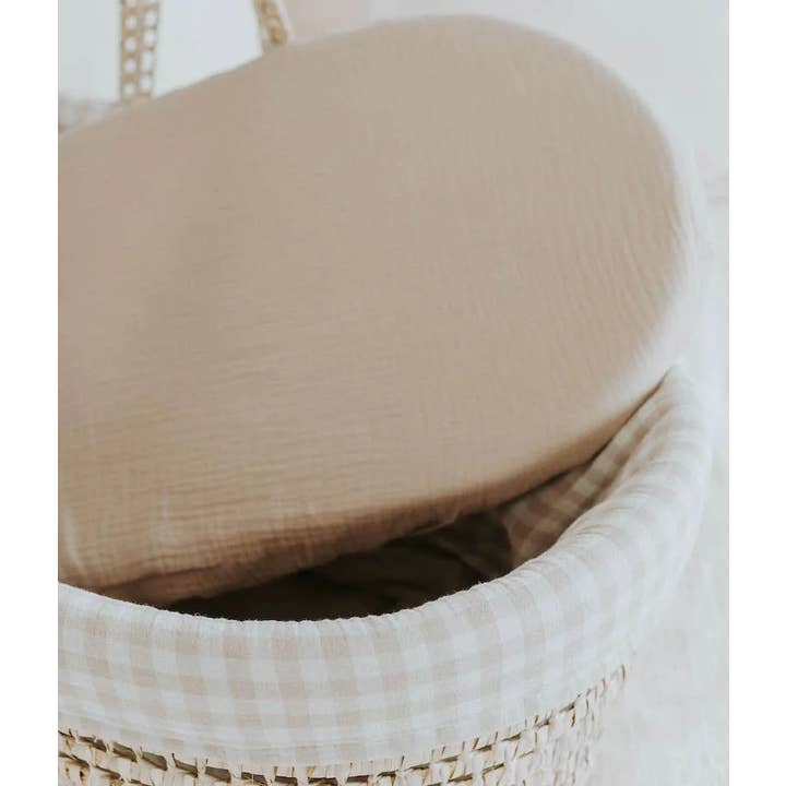 Manufacture des bébés français - Wholesale Bassinet - Baby - Bassinet vichy pebble9