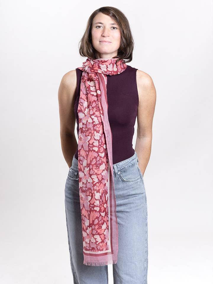 Sjal i ekologisk bomull - ELSA för wholesale av Djian