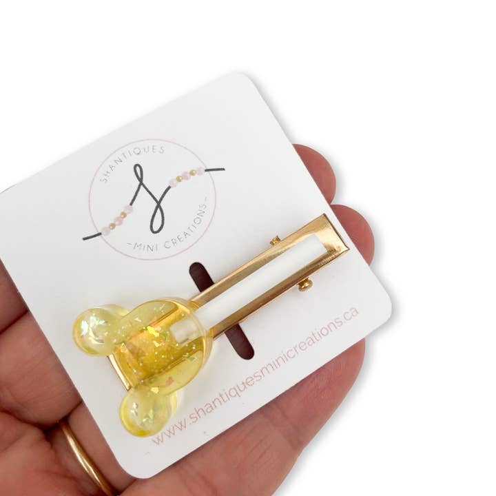 Shantiques Mini Creations - Wholesale Hair Clip - Kids - Lollipop - Alligator Bar Clips6