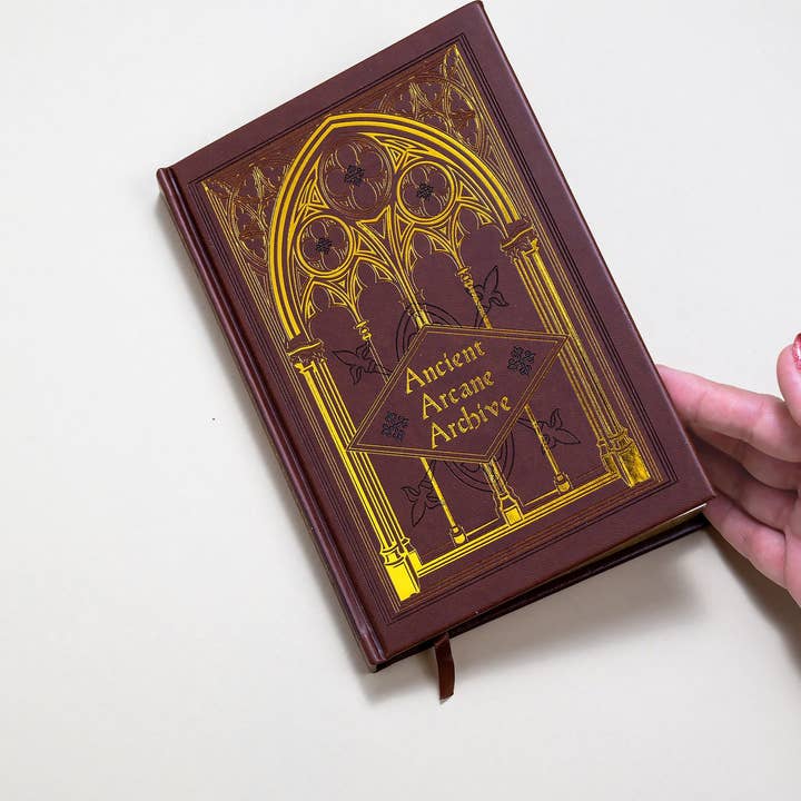 CoraCreaCrafts - Wholesale Notebook - Ancient Arcane Foil Notebook0