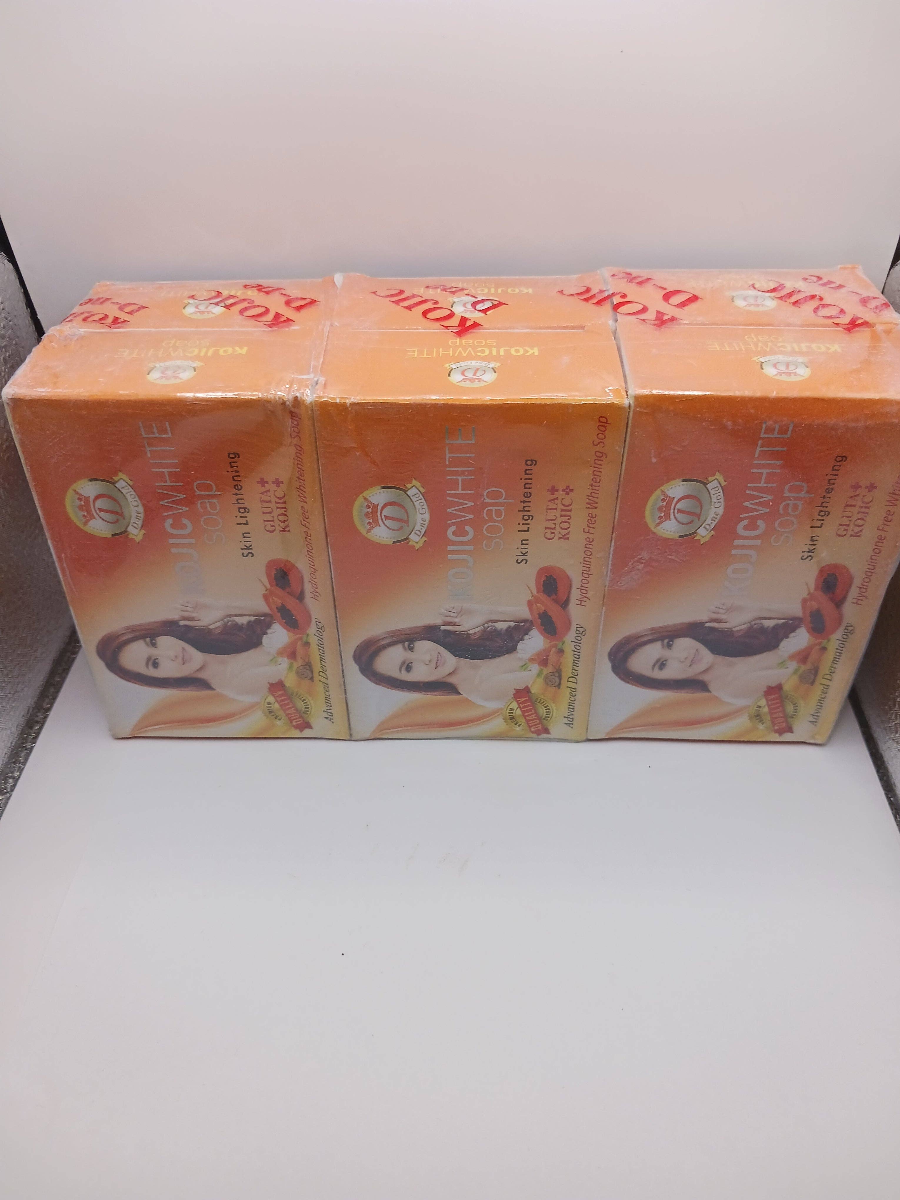 Babalaje – sabonete sólido por atacado – Sabonete Kojic White/6 Barras1