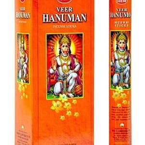 Designs by Deekay Inc. - Venta al por mayor Incienso - HEM - Varillas de incienso Veer Hanuman Hexa