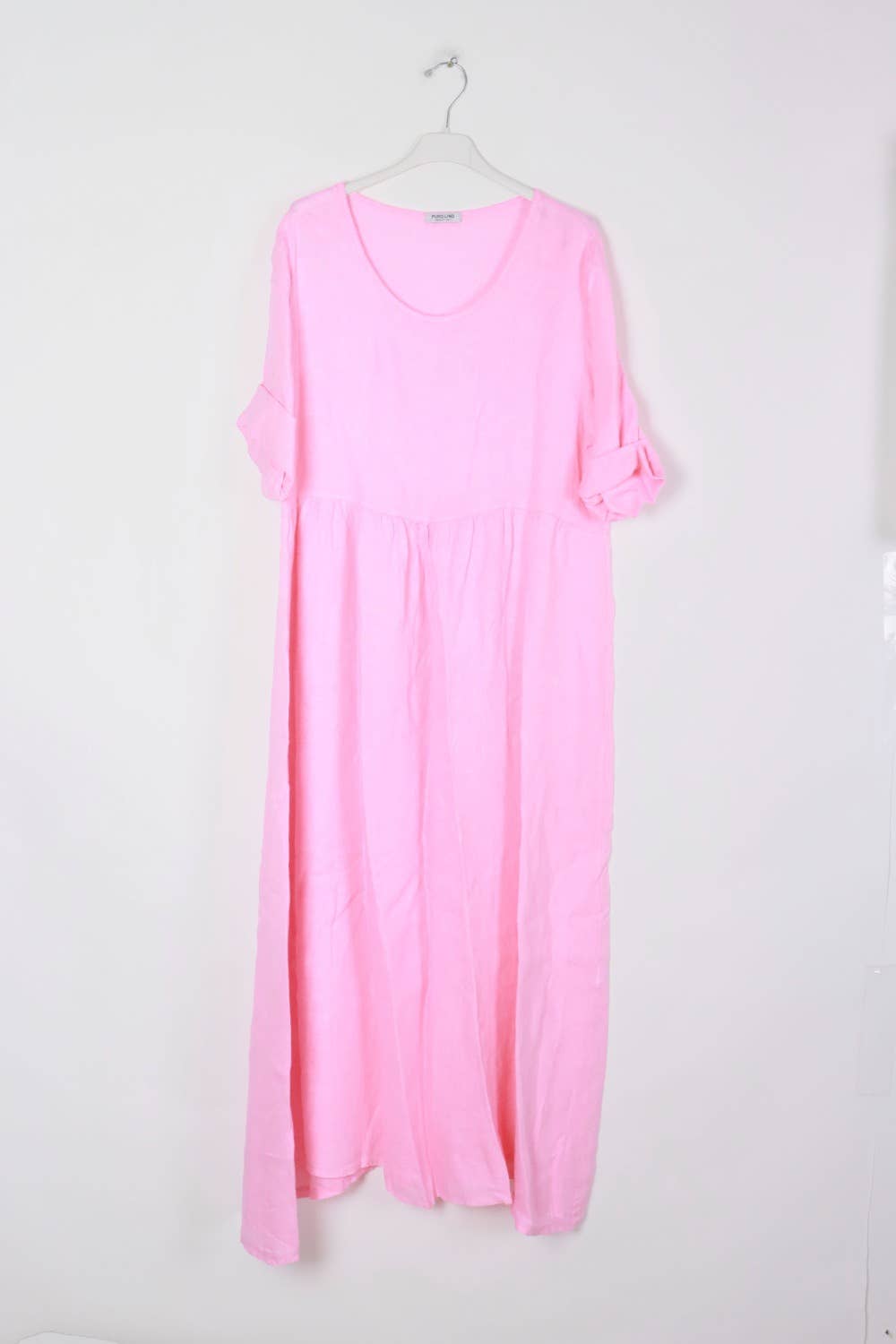 LÉA & LUC - Wholesale Dress - Women's - Long dress in 100% linen REF.71484