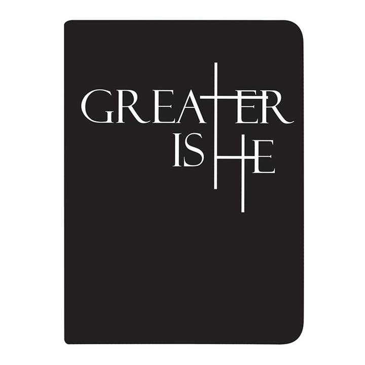 Greater Is He Collection Journal for wholesale by P. Graham Dunn