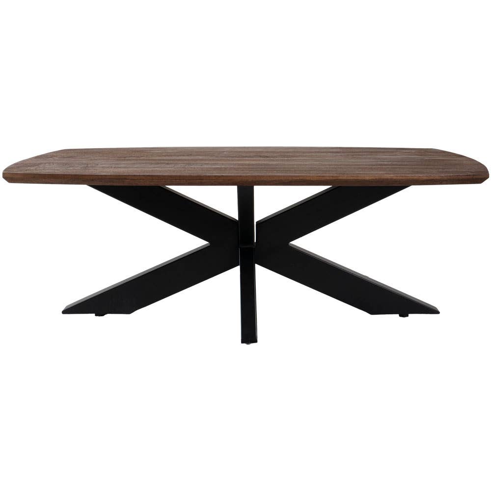 Home67 - Wholesale Coffee Table - Felix Coffee Table — Espresso Mango Wood — 120 x 55 cm1