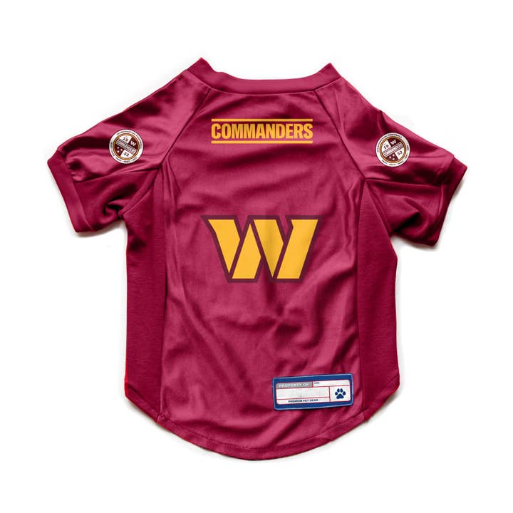 Little Earth Productions - Wholesale Pet Jersey - Dog - NFL Washington Commanders Pet Stretch Jersey