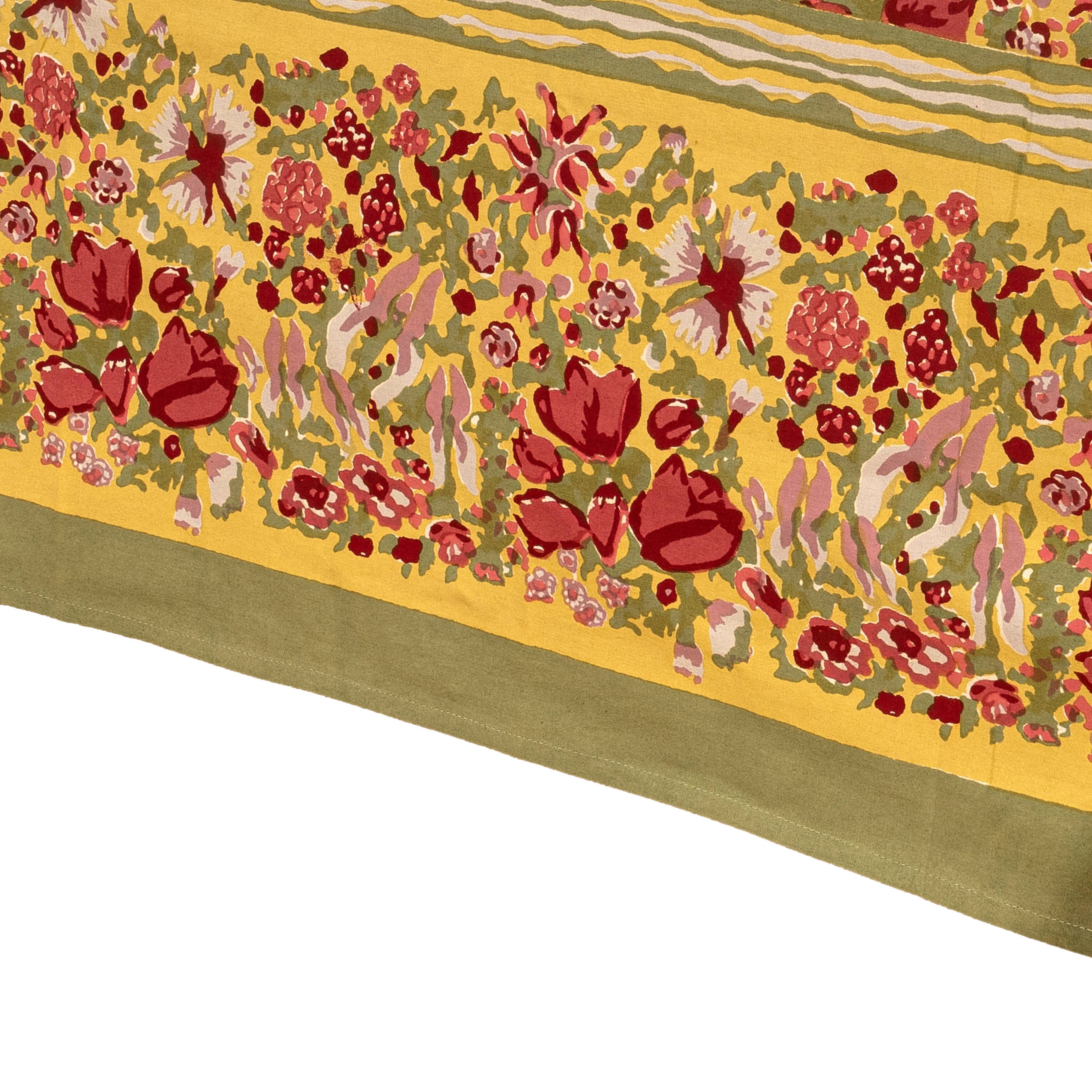 Couleur Nature - Vente Nappes - Jardin Rouge et Vert | Nappes françaises Couleur Nature12