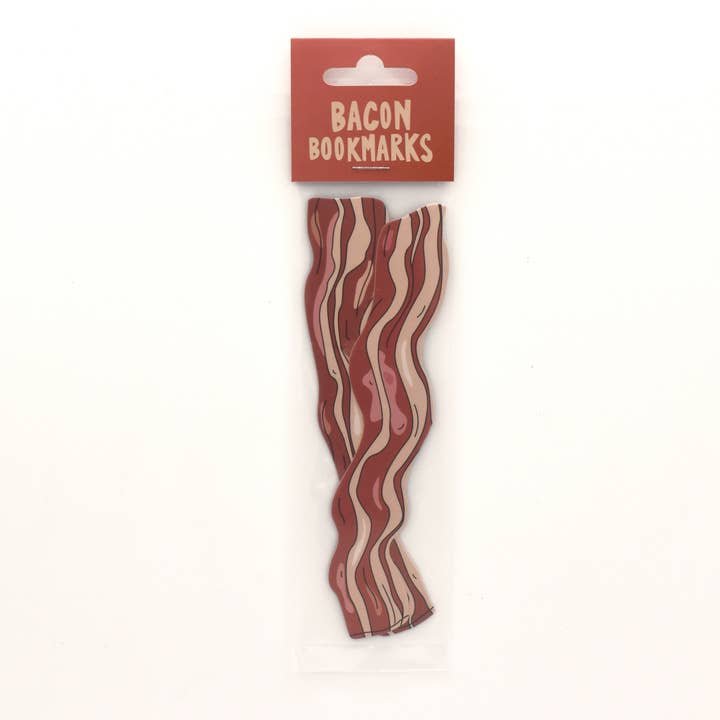 Humdrum Paper - Wholesale Bookmark - Bacon Bookmarks (they're die cut!) 3