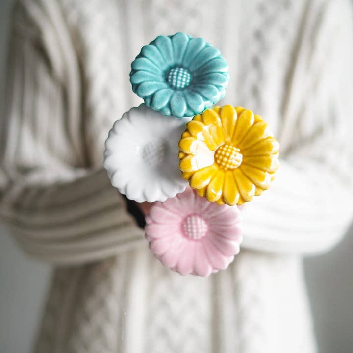 CerAmor Cerâmica – wholesale Konstgjorda blommor – Kamomillblomma i keramik