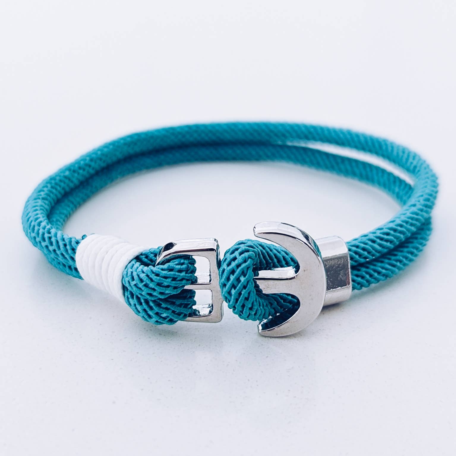 GreenWave - Vente Bracelet tissé/tressé - Bracelet en corde nautique avec fermeture ancre13
