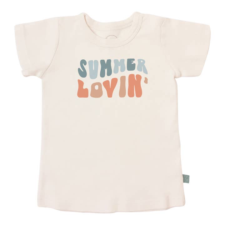 kid toddler graphic tee | Summer Lovin for wholesale by Finn + Emma