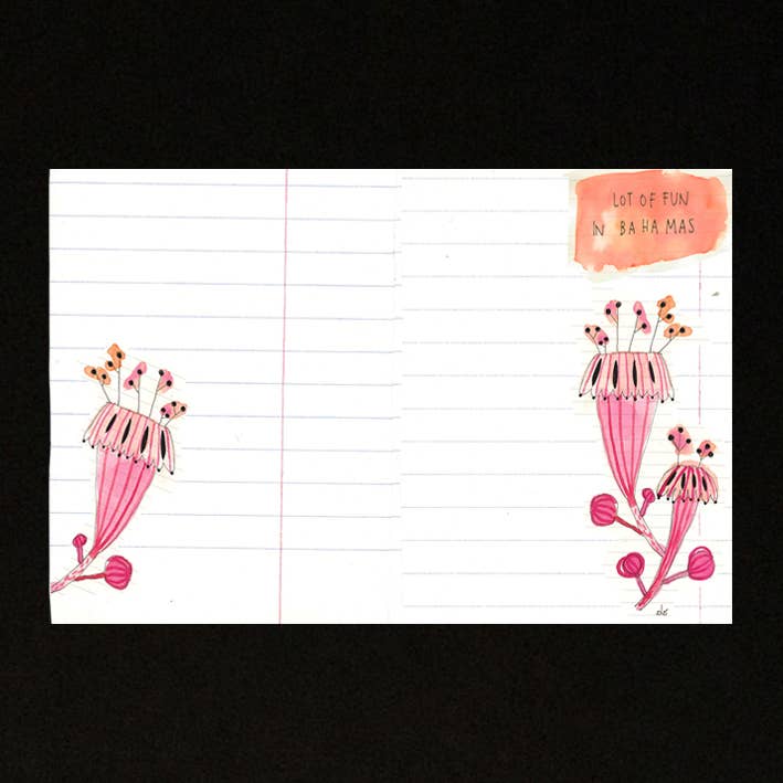 Rose Bahamas-Ohrringe aus Harz mit nickelfreiem Haken für den Großhandel auf Faire3