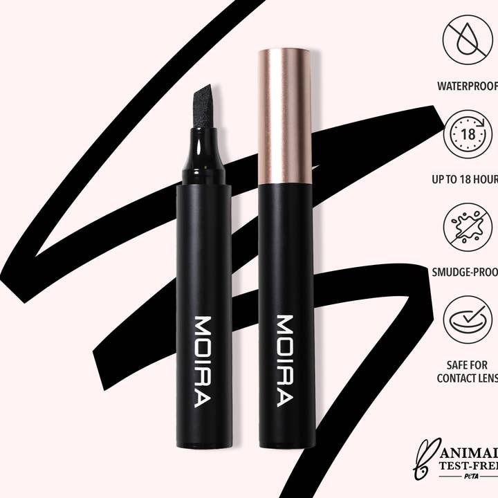 Jumbo Edge Liquid Liner (001, Black) for wholesale by Moira Cosmetics