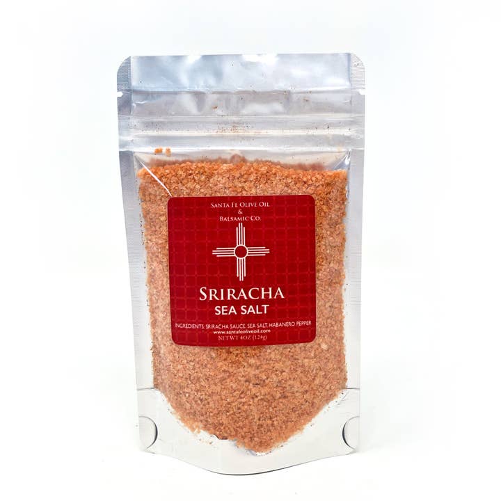 Sriracha Sea Salt (4oz) for wholesale by Santa Fe Olive Oil